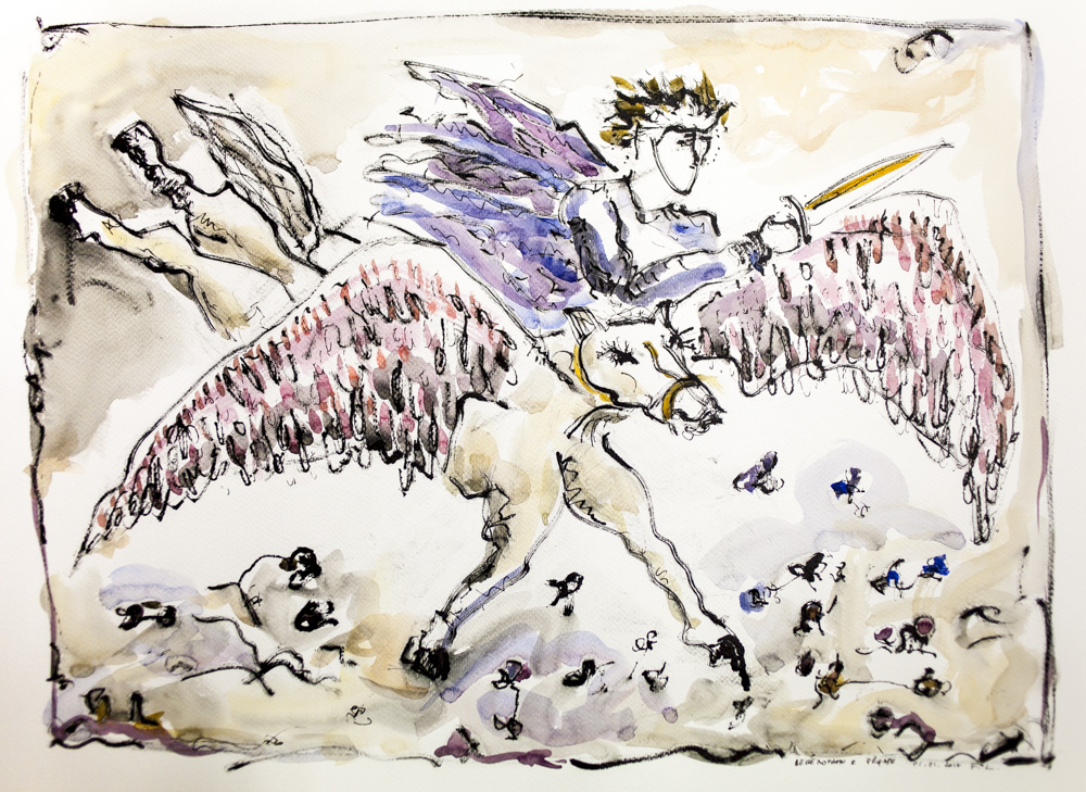 Bellerophon et pégase