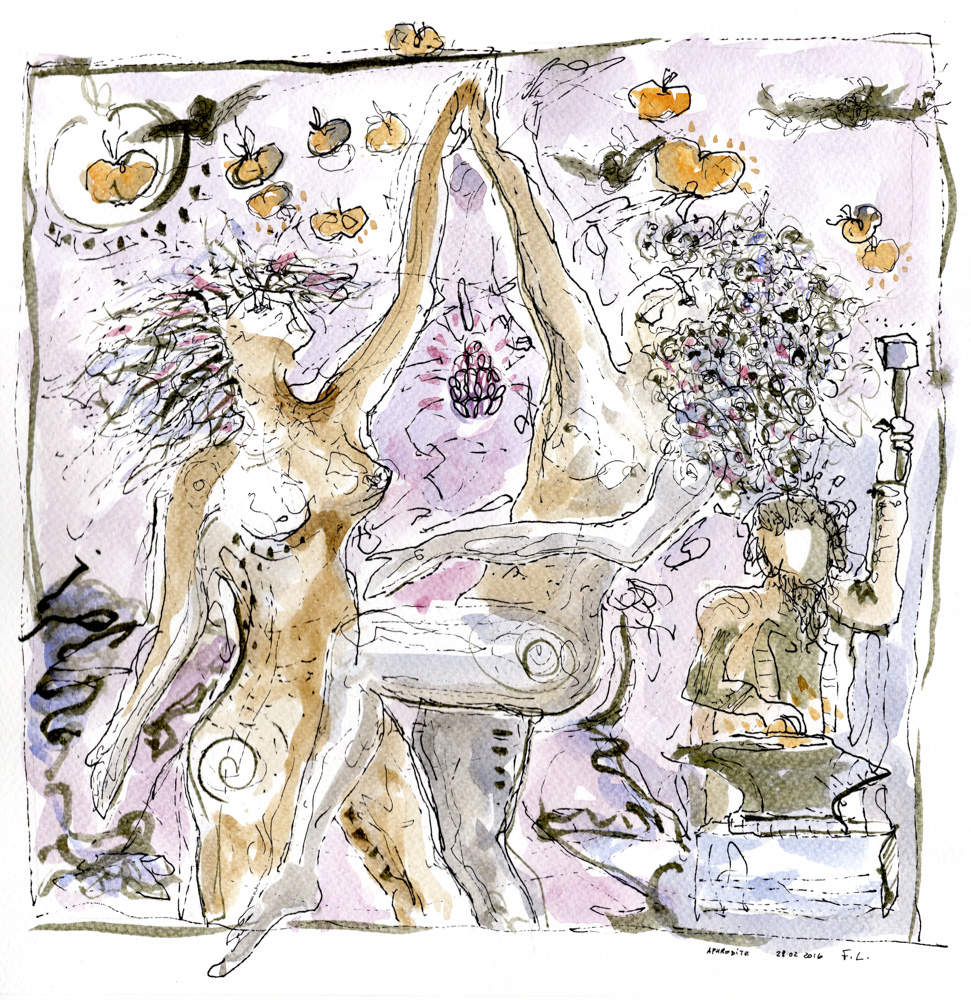 Dionysos et aphrodite