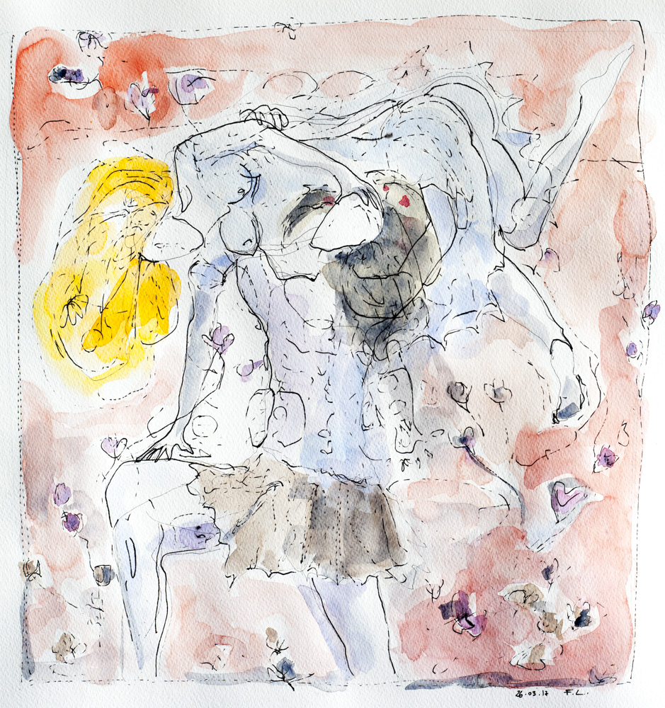 Dionysos tombe amoureux d'ariane