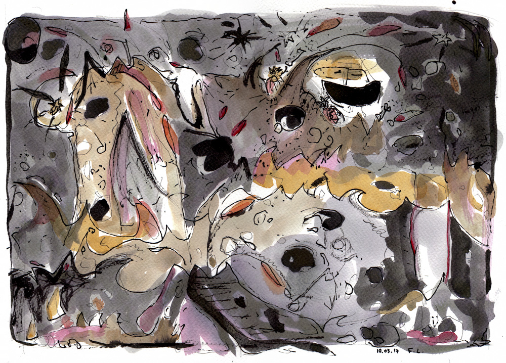 Pirrha et deucalion repeuplent le monde